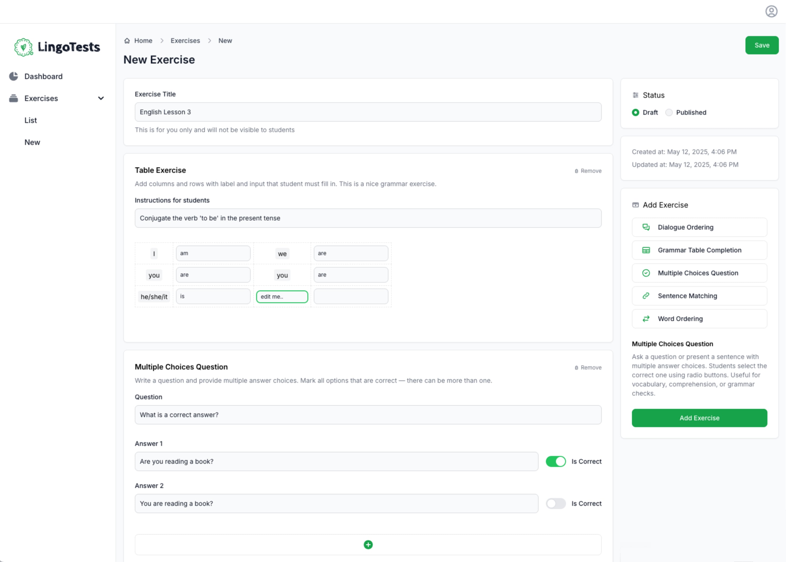 dashboard overview